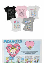 Peanuts Print Short Sleeve Tee