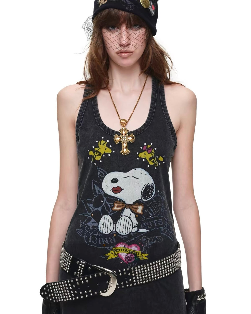 Snoopy Tank Maxi Dress