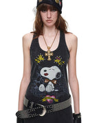 Snoopy Tank Maxi Dress