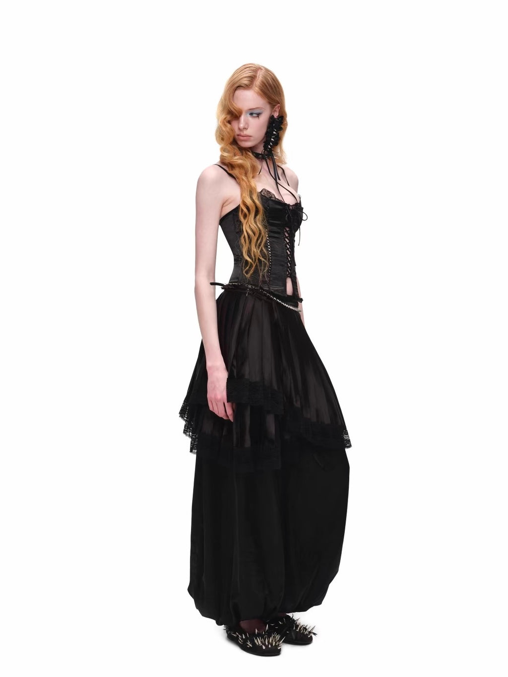 Silk Pixie Corset Top