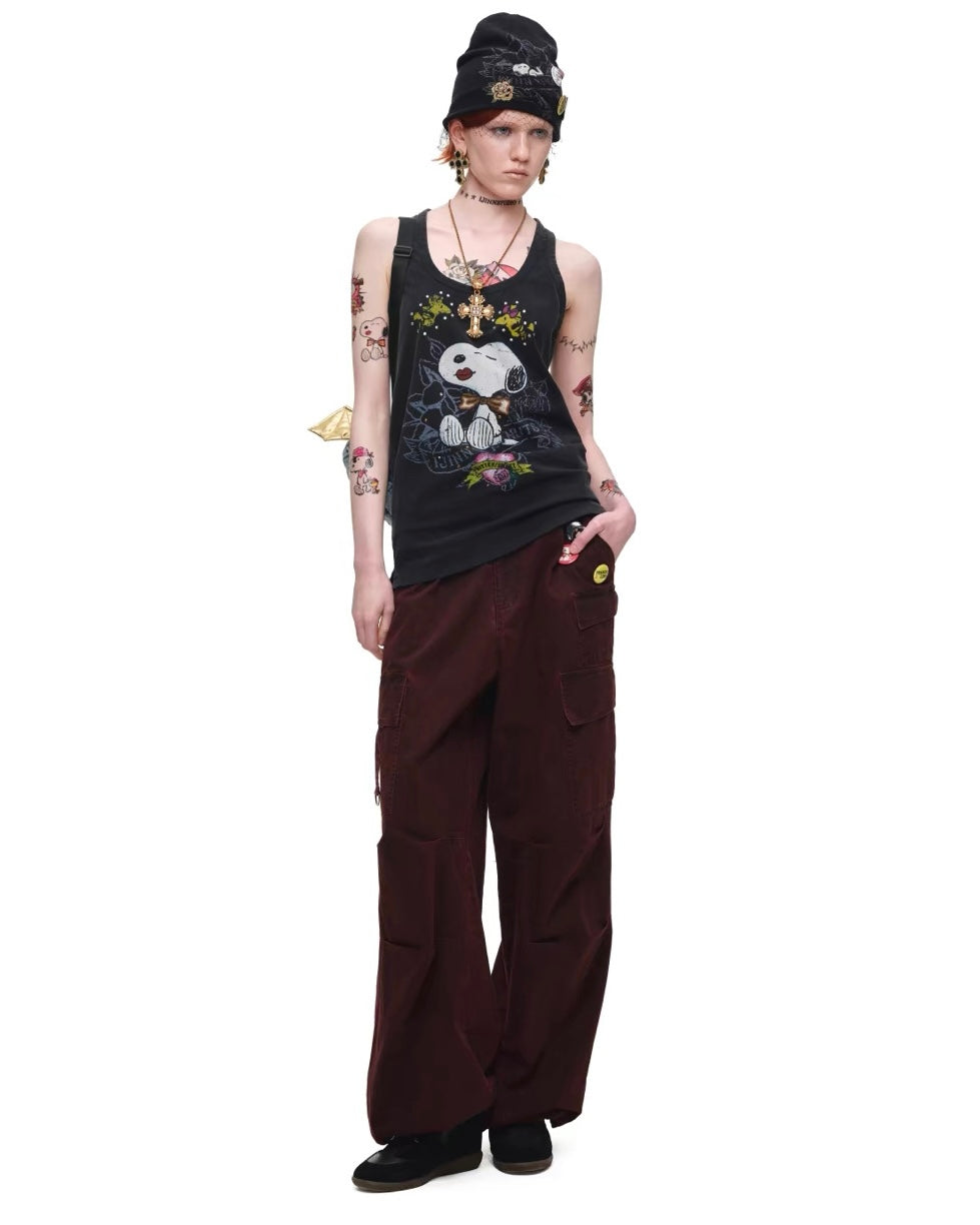 Peanuts x 1JINN Sally Tattoo Tank Top