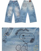 Snoopy Oversized Jeans