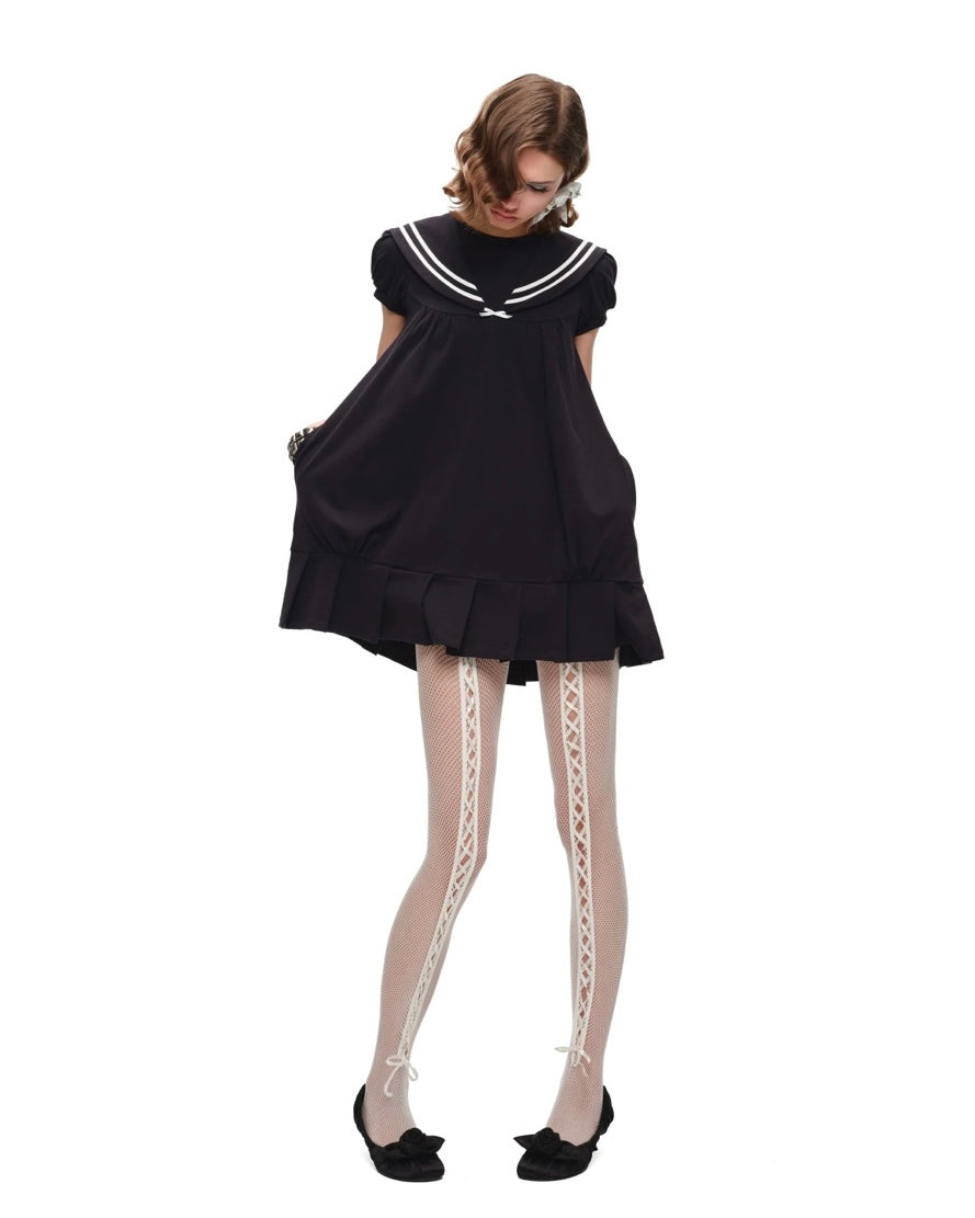 Dark Academy Sailor Dress