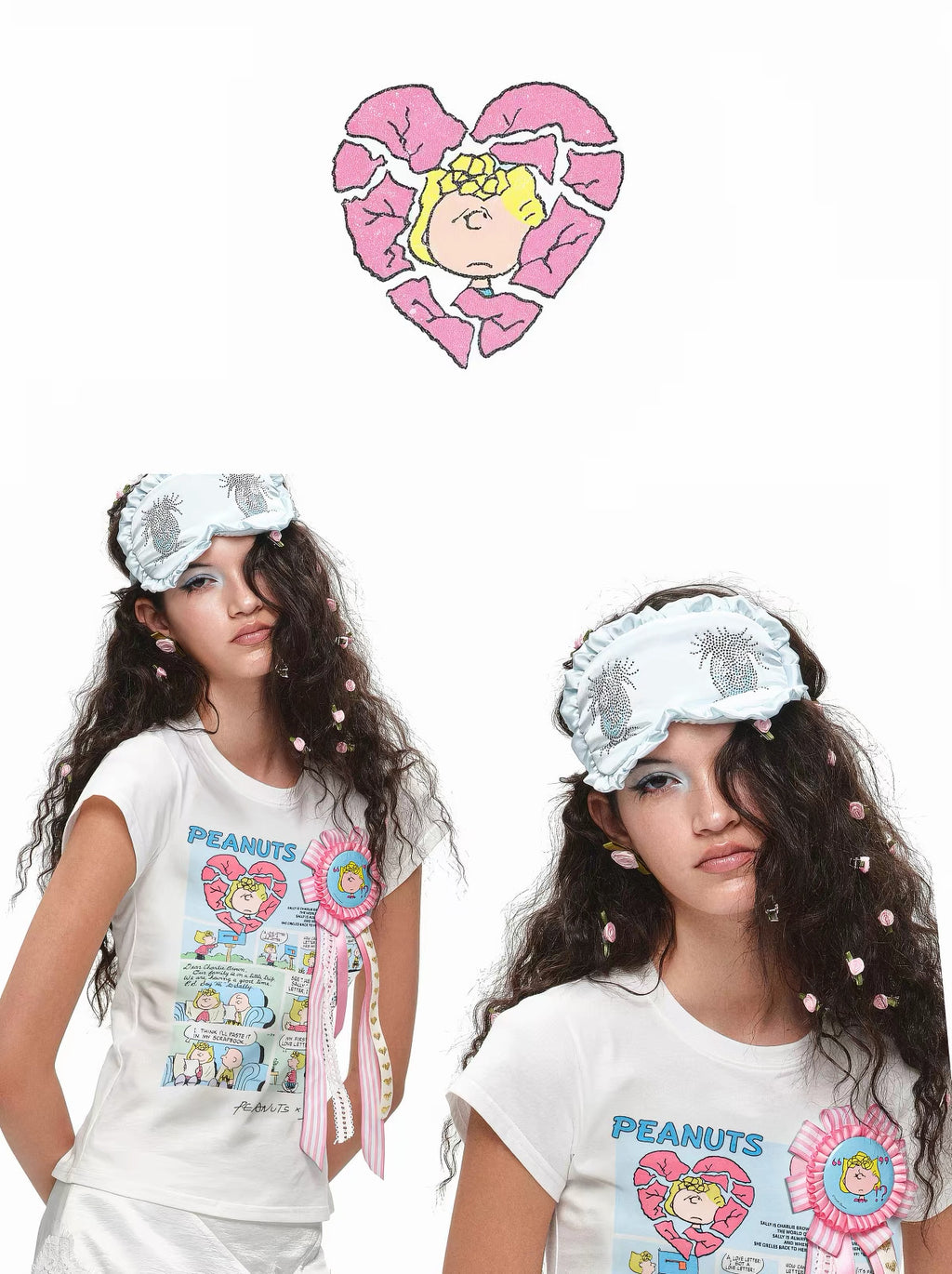 Peanuts Print Short Sleeve Tee