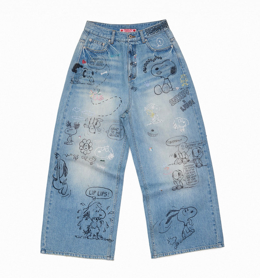 Snoopy Oversized Jeans