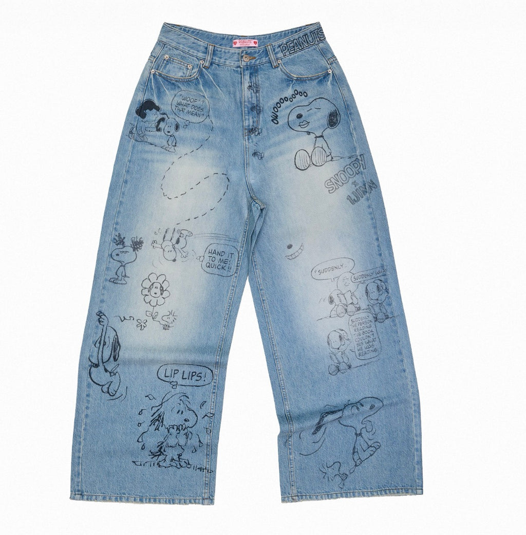 Snoopy Oversized Jeans