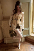 Ruffled Blessing Plated Shirt