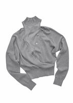 Two-Piece Turtleneck Cardigan