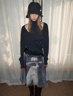 Two-Piece Turtleneck Cardigan