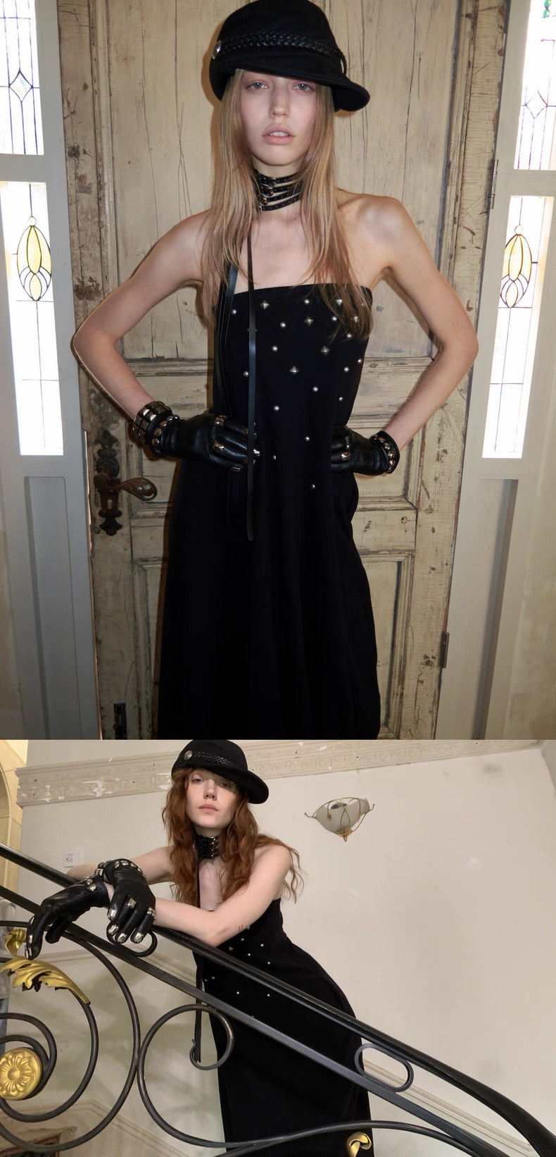 Velvet Touch Maxi Pearl Dress