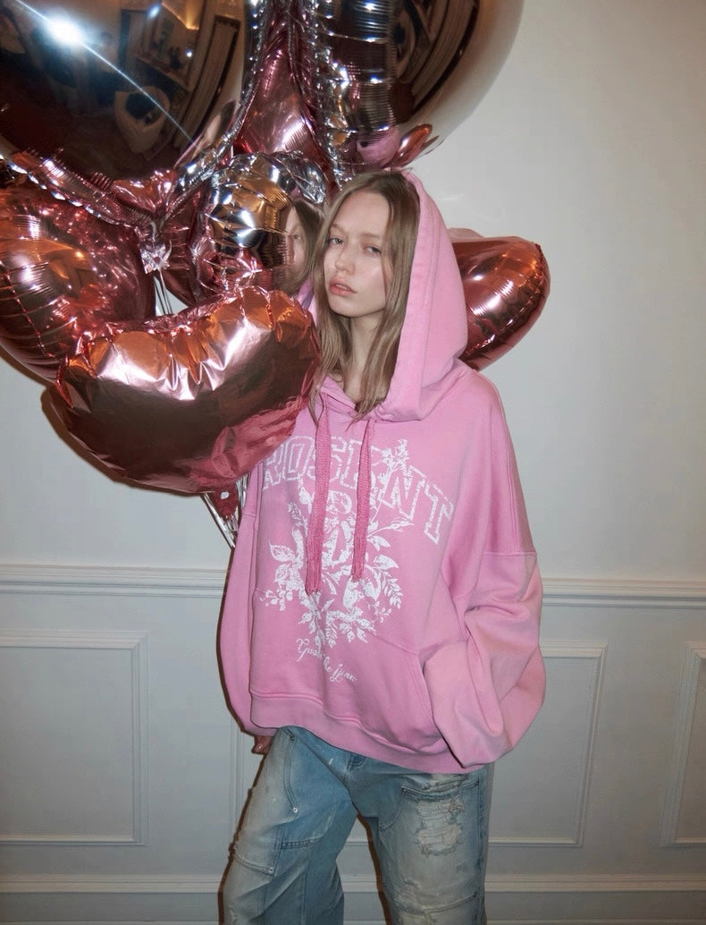 Washed Out Split Oversize Jeans