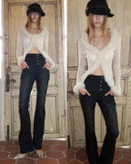 Pure Desire Sequined Long Sleeve