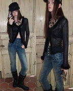 Pure Desire Sequined Long Sleeve