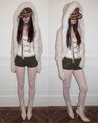 Mohair Shawl Pocket Cardigan