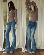 Buttoned Retro Pocket Shirt